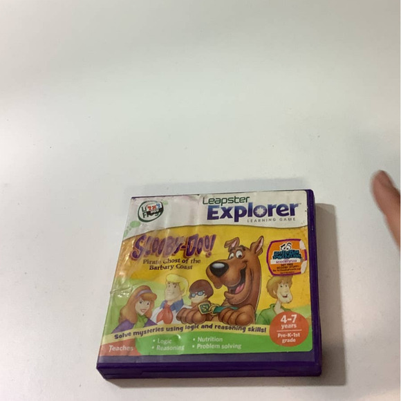LEAPFROG Explorer Scooby Doo Pirate Ghost Of The Barbary Coast Game - Picture 1 of 3